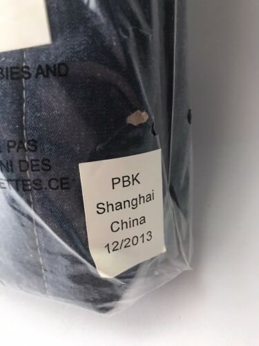 NEW Pottery Barn Kids Easton Quilted Standard Pillow Sham Navy Blue - Fresh Stock Dated December 2025