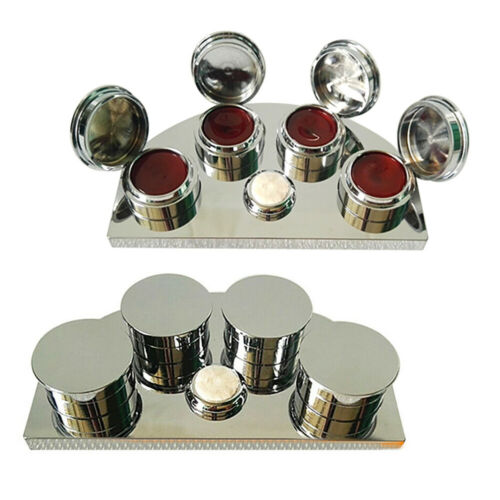 NEW Watch Repair Agate Containers Oil Cup Stand Premium Polished Watchmaker Tool - Fresh Stock Dated December 2025