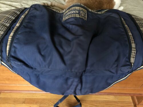 Blue Roustabout English Saddle Carrier - Fresh Stock Dated December 2025