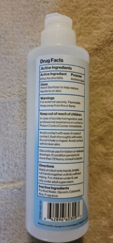 4 Pack Sanitect Hand Sanitizer Gel Great Value 8 oz EXP 05/2022  65% Alcohol - Fresh Stock Dated February 2026