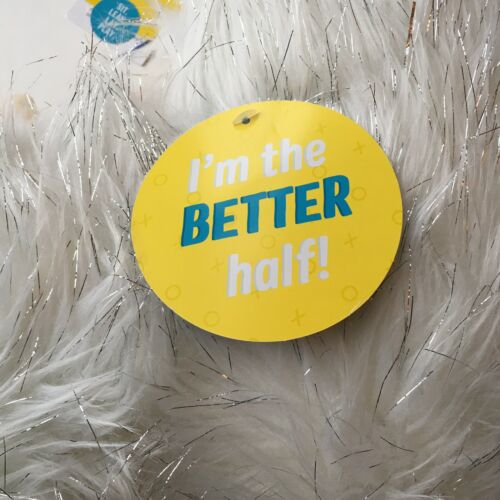 NEW Double Sided Plush Llama Pillow “I'm the Better Half” - Fresh Stock Dated December 2025