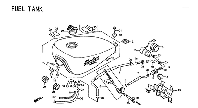 HONDA Fuel Pump SHADOW VLX 1988-1998 Genuine Parts 16710-MR1-015 - Fresh Stock Dated February 2026