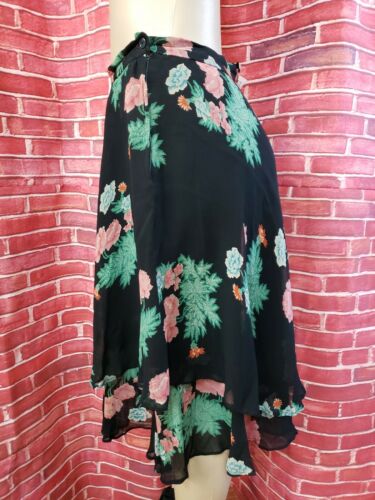 Ariolla Designed By Ariston VTG Made In England SIZE 12 Womens Skirt Black #CB3 - Fresh Stock Dated February 2026