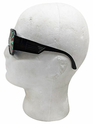 Macho Man Red Gold Starburst Sunglasses Randy Savage Costume Wrestler Gift Black - Fresh Stock Dated December 2025