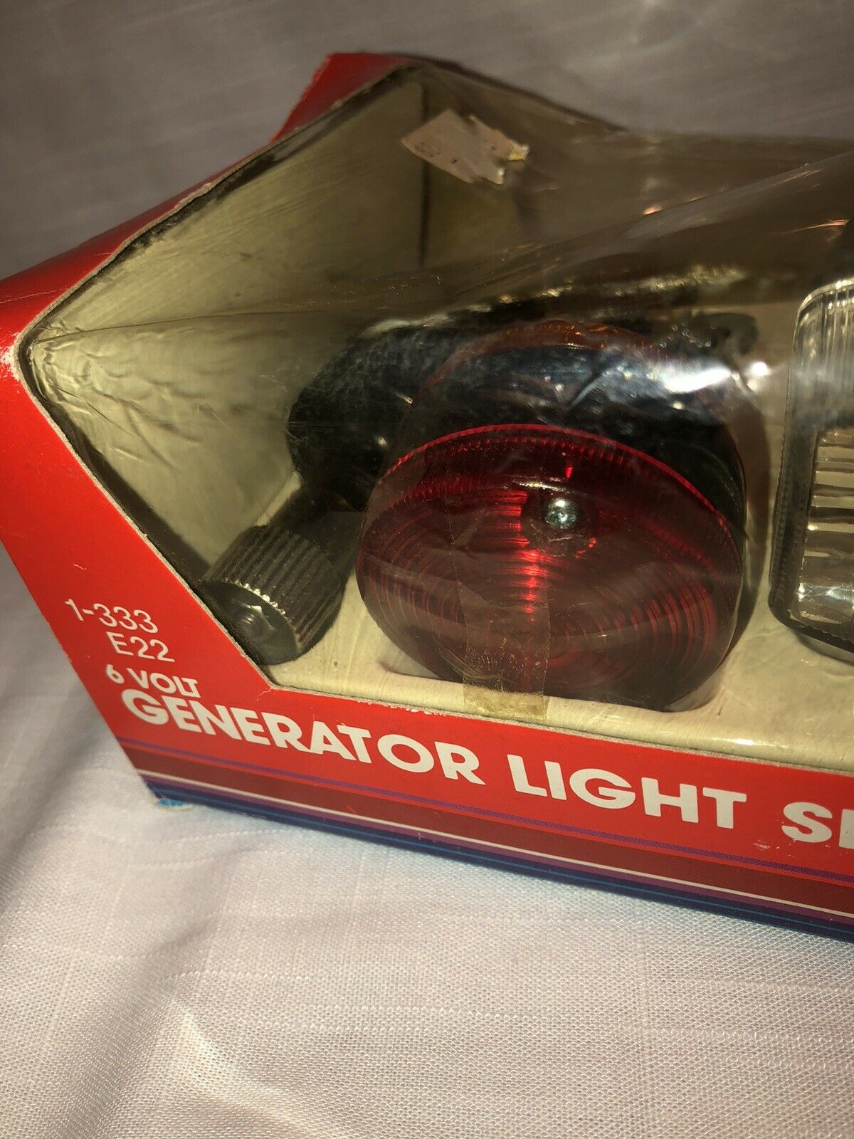 Vintage Dorc4 6 volt Generator Light Set NOS in Box Head & Taillight FREE SHIP - Fresh Stock Dated December 2025