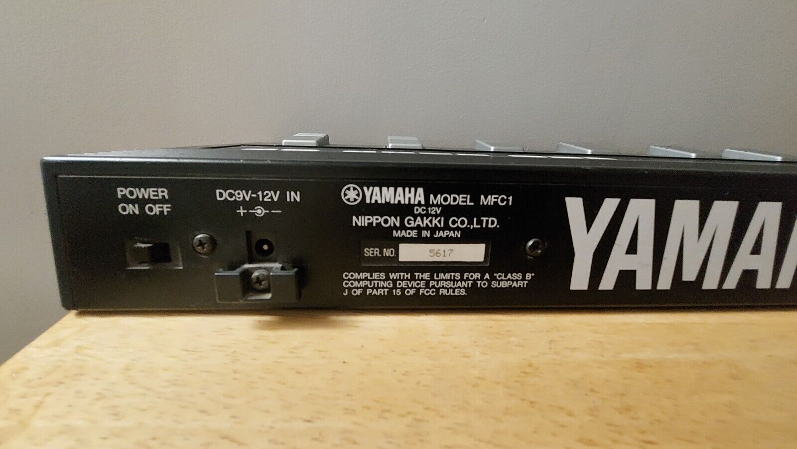 YAMAHA MFC1 MIDI FOOT CONTROLLER - VINTAGE - Fresh Stock Dated February 2026