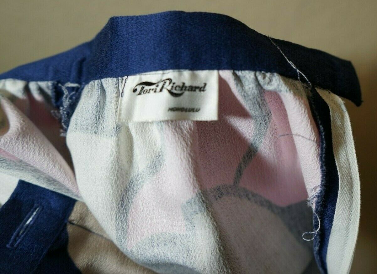 vintage Tori Richard Honolulu multicolor tropical floral pattern maxi skirt - Fresh Stock Dated February 2026