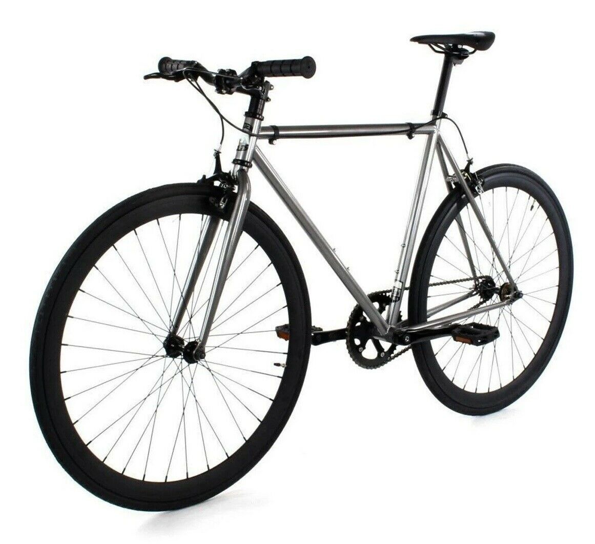 Golden Cycles Fixed Gear Single Speed Bike Bicycle Asphalt - 41 To 63 CM CHOICE - Fresh Stock Dated February 2026