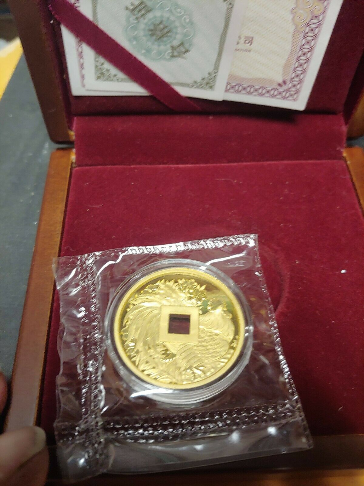 GCI SHGCI Chinese .999 Gold, 20Gram, Lunar New Year, Year Of The Rooster., Coin, - Fresh Stock Dated February 2026