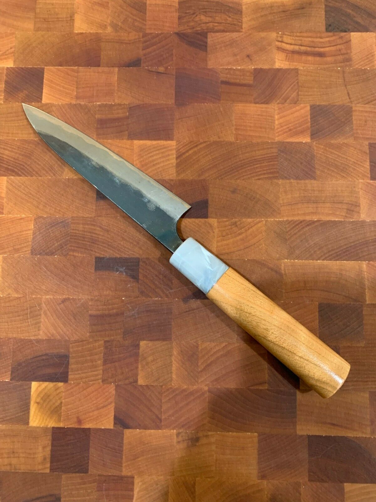 MASAKAGE MIZU PETTY 135MM KITCHEN KNIFE BY KATSUSHIGE ANRYU - Fresh Stock Dated December 2025