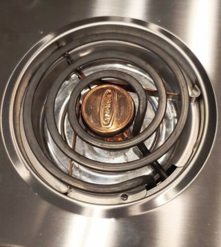 NOS NEW Vintage Portable Grants Electric Table Range Hot Plate Chrome  1970's - Fresh Stock Dated December 2025