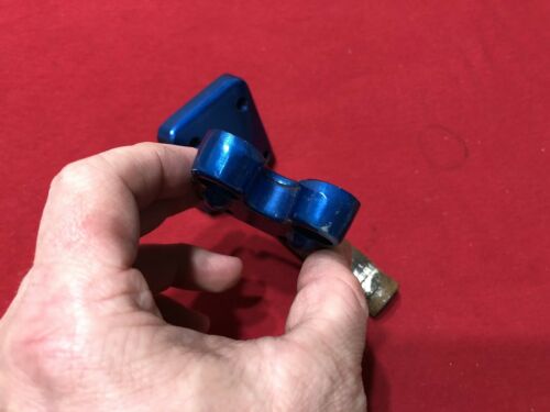 SR JELLY BEAN STEM BLUE ANODIZED OLD SCHOOL BMX PRO JELLYBEAN GOOSE NECK - Fresh Stock Dated December 2025