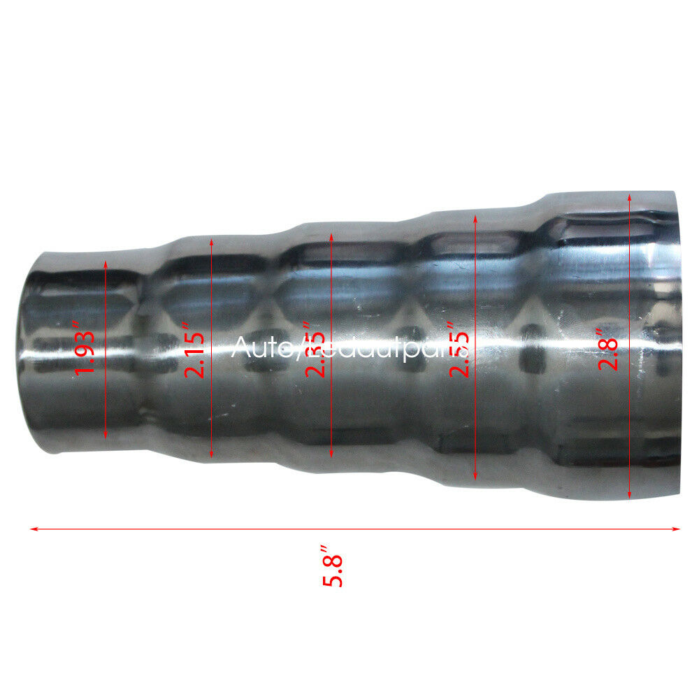 Exhaust Pipe Expander For Automotive 5 Step Pipe Adapter Stainless Steel - Fresh Stock Dated February 2026