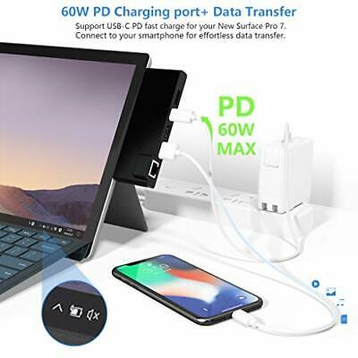 Surface Pro 7 Hub Docking Station with 4K HDMI Adapter+1000M Gigabit Ethernet... - Fresh Stock Dated February 2026