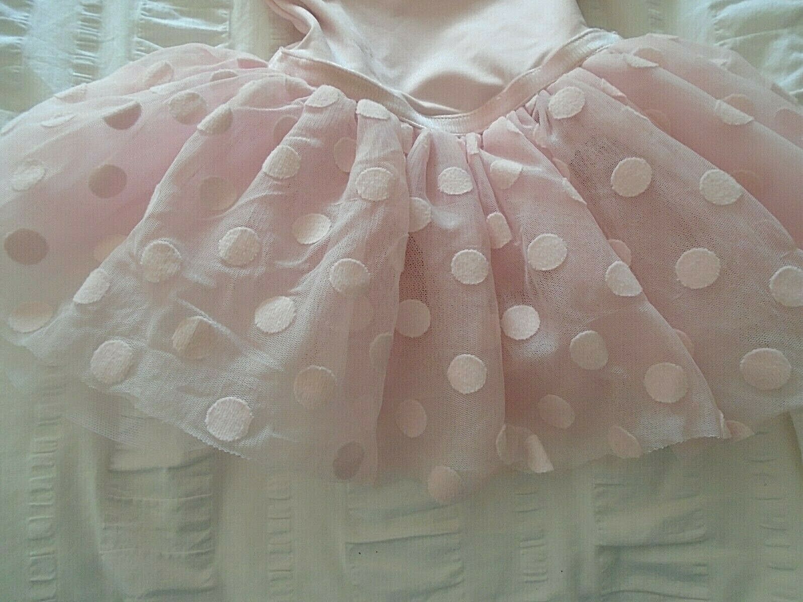 NEW~CAPEZIO: Toddler Pink Polka Dot Tutu Tank Dress/#11591C/Soft, Sweet+Lovely - Fresh Stock Dated December 2025