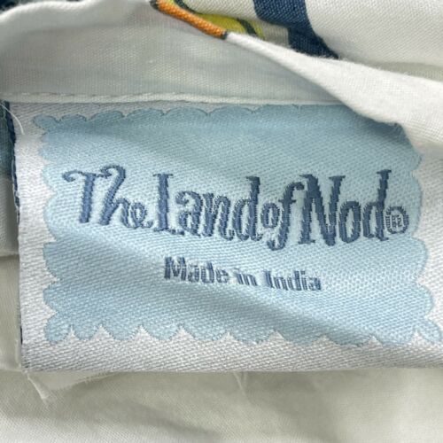 Land Of Nod Robots Standard Pillow Sham Pillowcase Cotton - Fresh Stock Dated December 2025