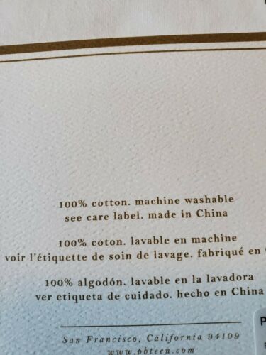 Pottery Barn Kids Teen Peanuts Snoopy Woodstock pillow cover sham Good Grief 2 - Fresh Stock Dated December 2025