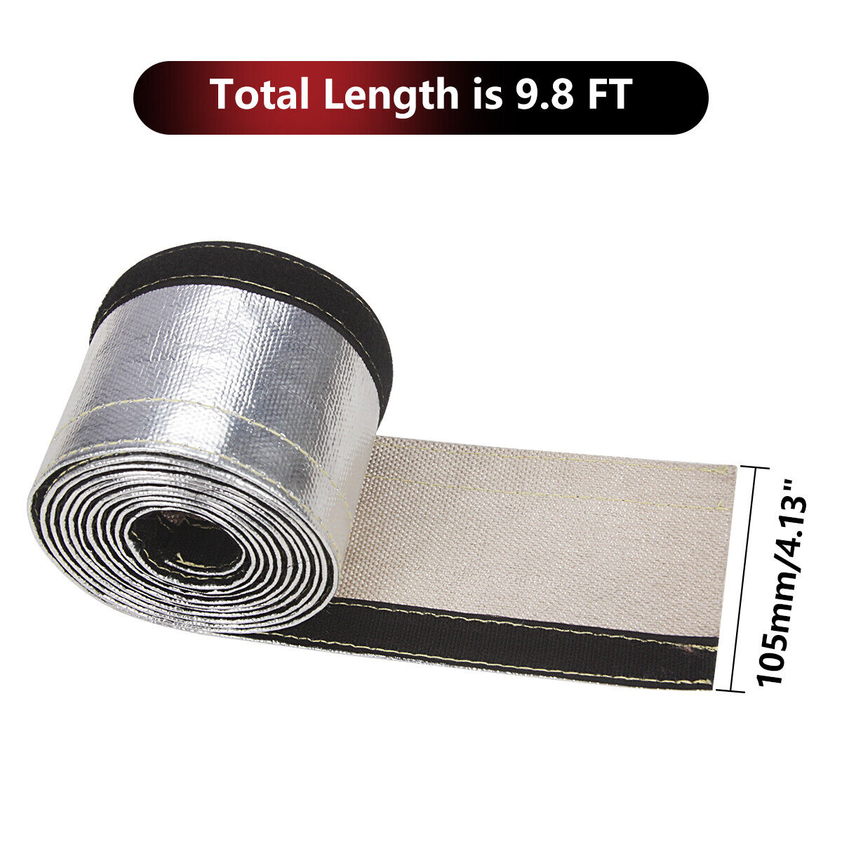 Heat Shroud Sleeve Aluminized Sleeving for Ultimate Heat Protection - Fresh Stock Dated February 2026