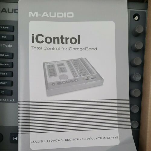 M-Audio iControl Garage Band Total Control Controller in Box w Manual - Fresh Stock Dated February 2026