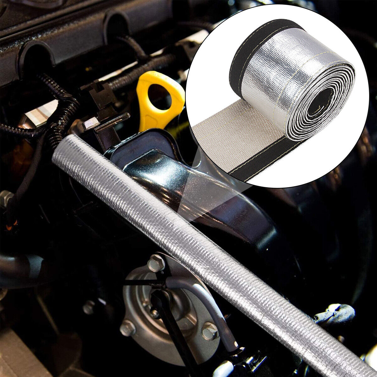 Heat Shroud Sleeve Aluminized Sleeving for Ultimate Heat Protection - Fresh Stock Dated February 2026