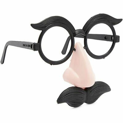 Funny Nose and Mustache Glasses for Halloween, Costumes, Parties (16 Pack) - Fresh Stock Dated February 2026