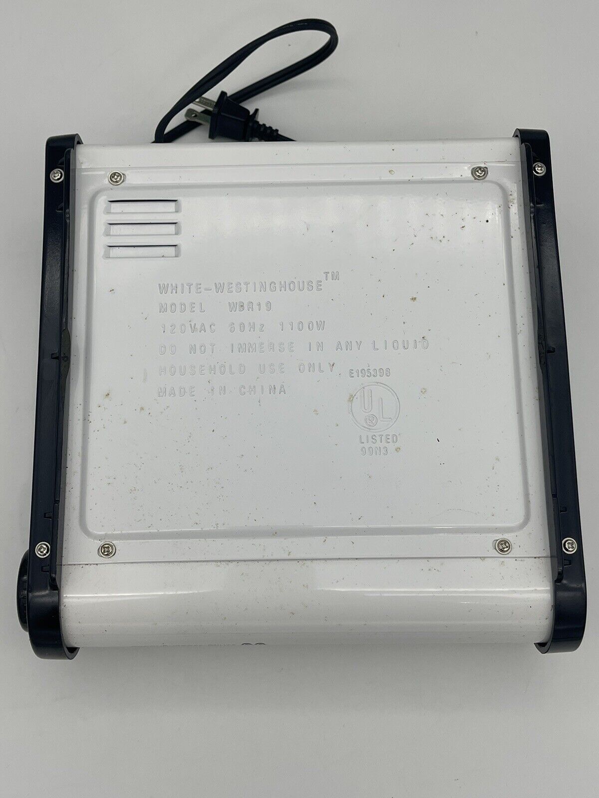 White-Westinghouse Single Electric Burner WBR19 Tested! In Box w/ Instructions - Fresh Stock Dated February 2026