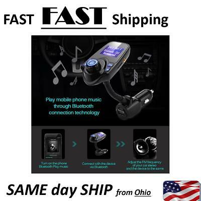 Car Wireless Bluetooth Adapter  - Hand Free Calling ---- SUPER  FAST  SHIP - Fresh Stock Dated February 2026
