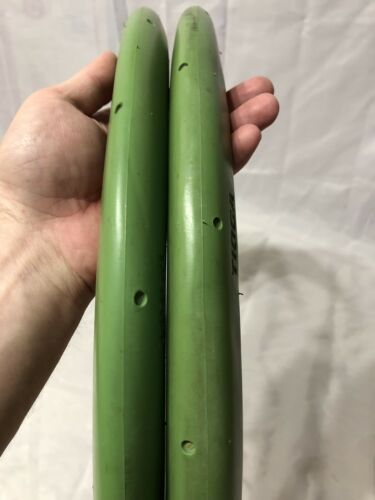 GREEN TIOGA COMP POOL 20 X 1.75 TIRES MITSUBOSHI SILVER STAR OLD SCHOOL BMX - Fresh Stock Dated December 2025