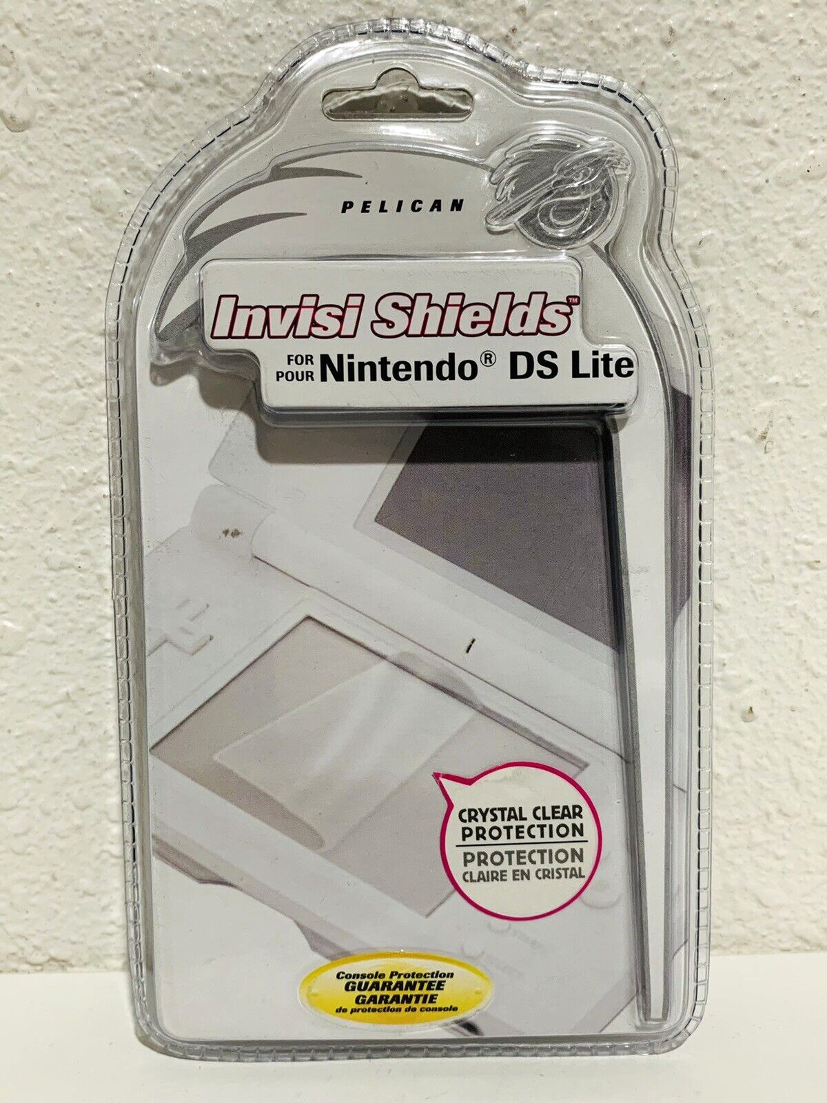 Pelican Invisi-Shields Nintendo DS Lite Crystal Clear Screen Guard - Fresh Stock Dated February 2026