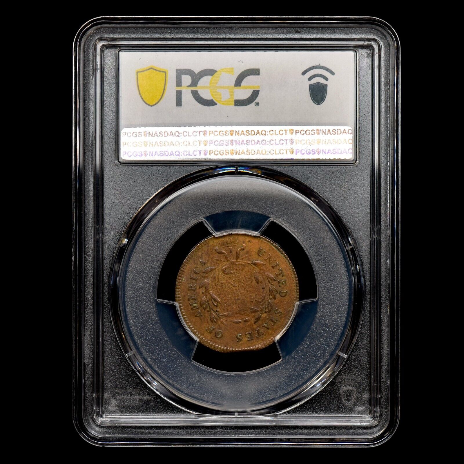 1795 HALF CENT ✪ PCGS F-15 ✪ 1/2C PLAIN EDGE PUNCTUATED DATE FINE ◢TRUSTED◣ - Fresh Stock Dated February 2026