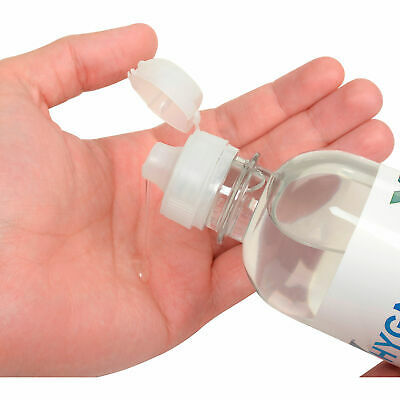 HY-GN Hand Sanitizer Gel Bottle w/ Flip Top Lid, 11.8 oz., Lot of 24 - Fresh Stock Dated February 2026