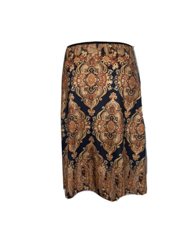 Vintage Aziz Paisley Midi Skirt - Fresh Stock Dated February 2026