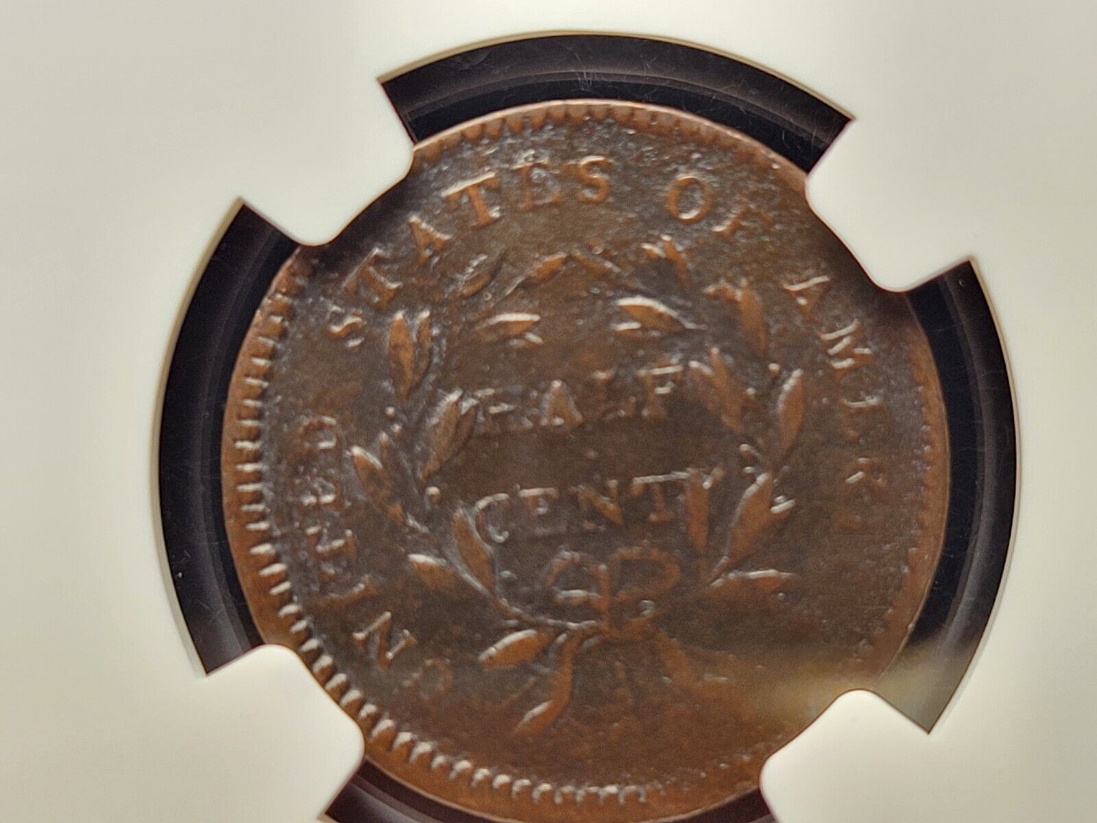 1794 US Liberty Cap Half Cent Low Relief Head Rare Variety C-4a NGC VF Rarity R3 - Fresh Stock Dated December 2025