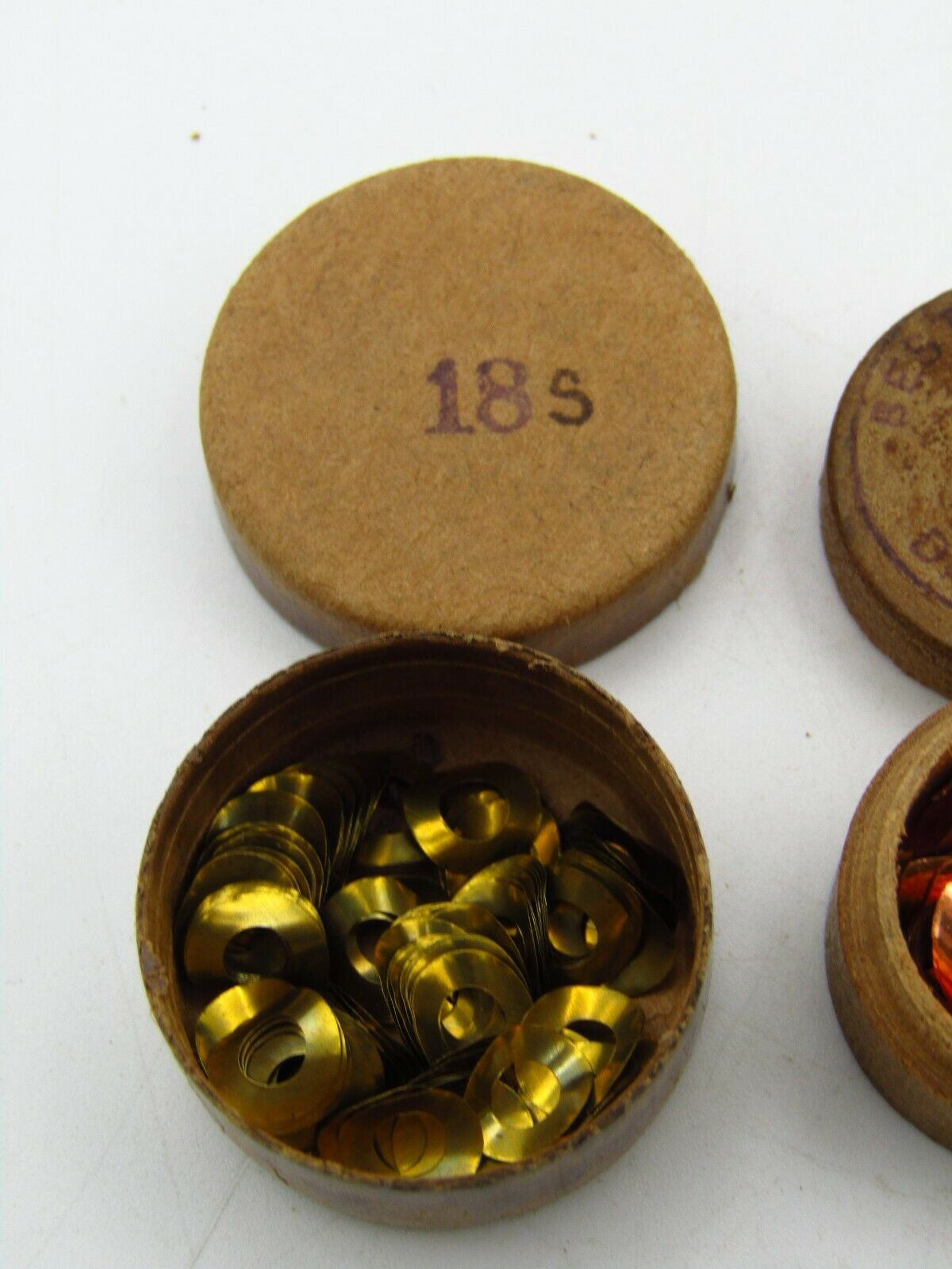 SET OF TRIPOD & BRACELET DIAL WASHERS SIZES 12s 16s & 18s FOR WATCHMAKERS w2 - Fresh Stock Dated December 2025