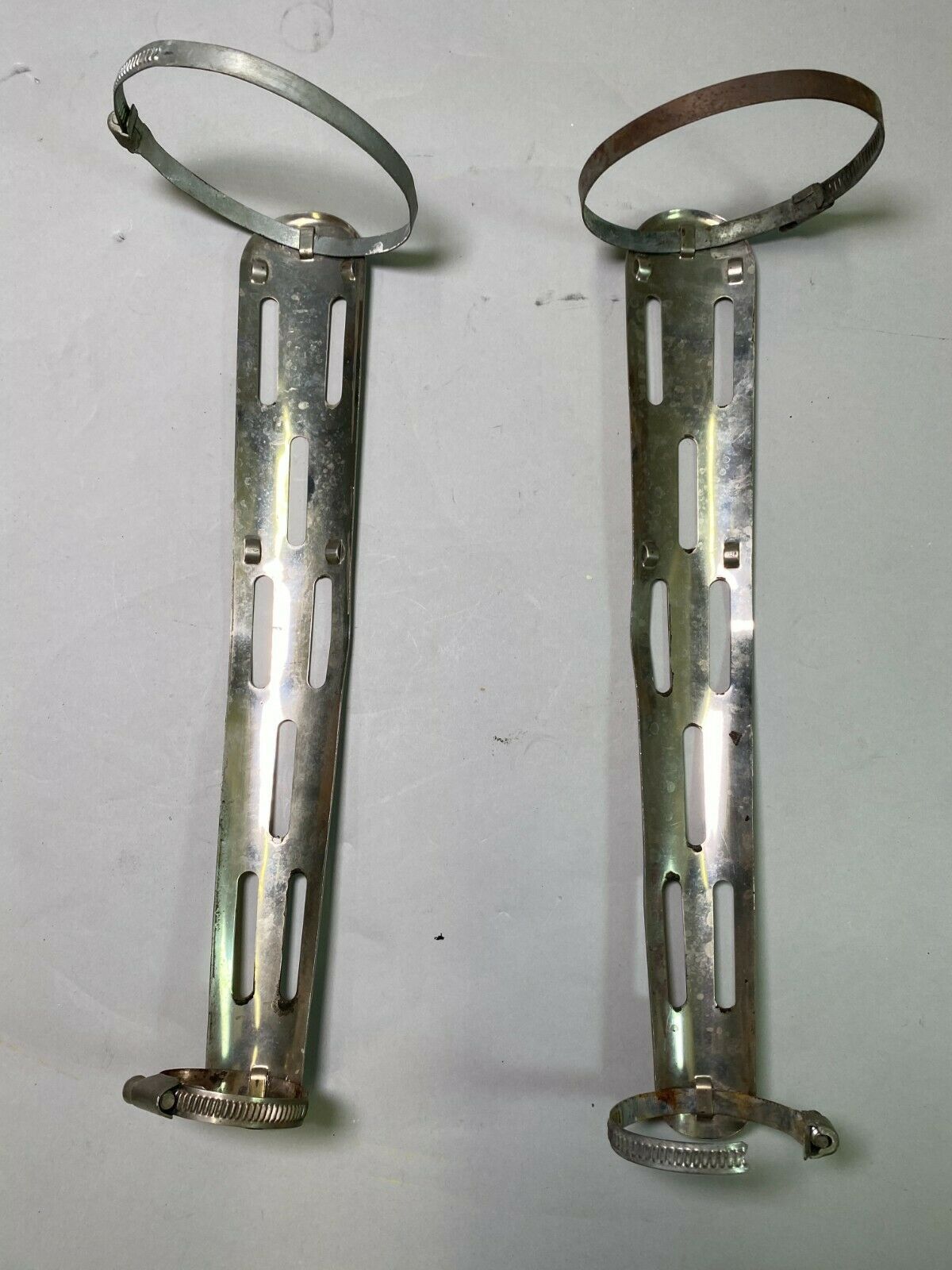 LUFTMEISTER EXHAUST HEADER/MUFFLER GUARDS FOR BMW AIRHEAD TWINS 1970-84 - Fresh Stock Dated February 2026