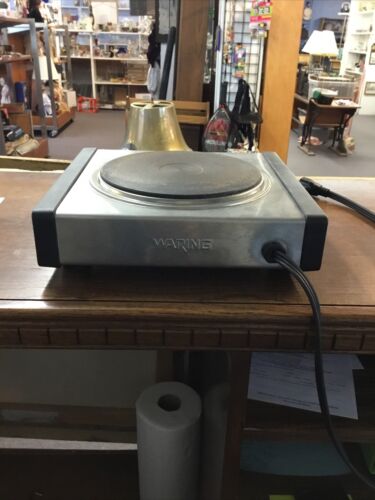 Waring Professional 1300-Watt Extra/Portable Electric Burner SB30 - Fresh Stock Dated December 2025