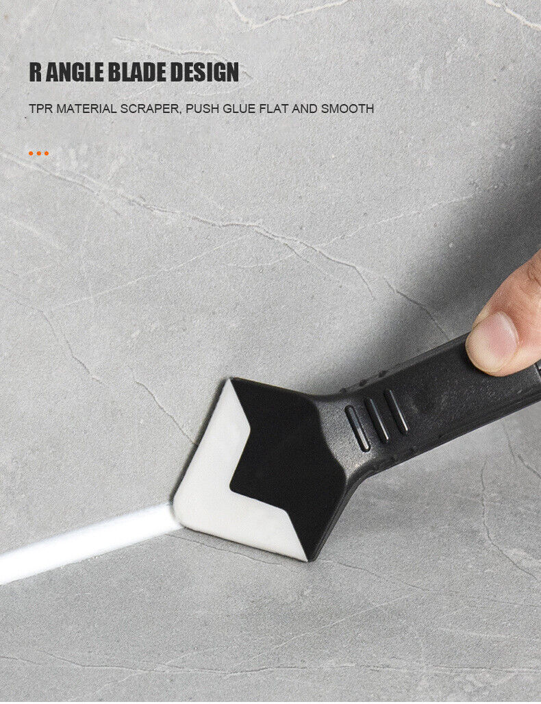 Silicone Scraper Glue Remover Knife Angle Beauty Crevice Spatula Tool 5 In 1 Kit - Fresh Stock Dated February 2026