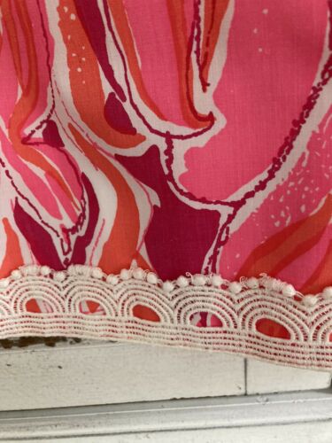 NWOT! Vintage LiLLY PULITZER “The Lilly” Hot Pink & Red Hostess Maxi Skirt! S - Fresh Stock Dated December 2025