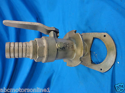 CW Wilcox Crittenden Perko Brass Seacock Straight Thru Hull 1¼