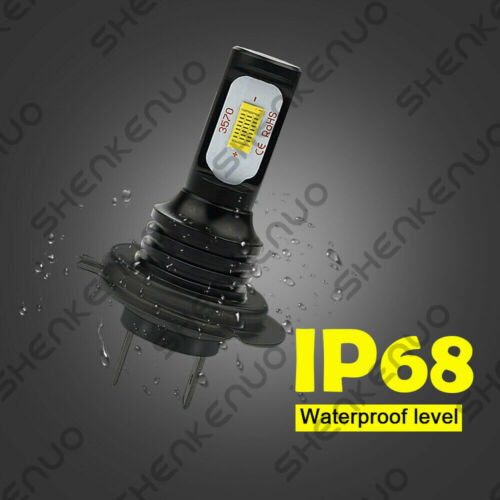 8000K LED Headlight Bulbs For Suzuki Hayabusa GSX1300R 99-09 GSXR750 00-01 04-07 - Fresh Stock Dated February 2026