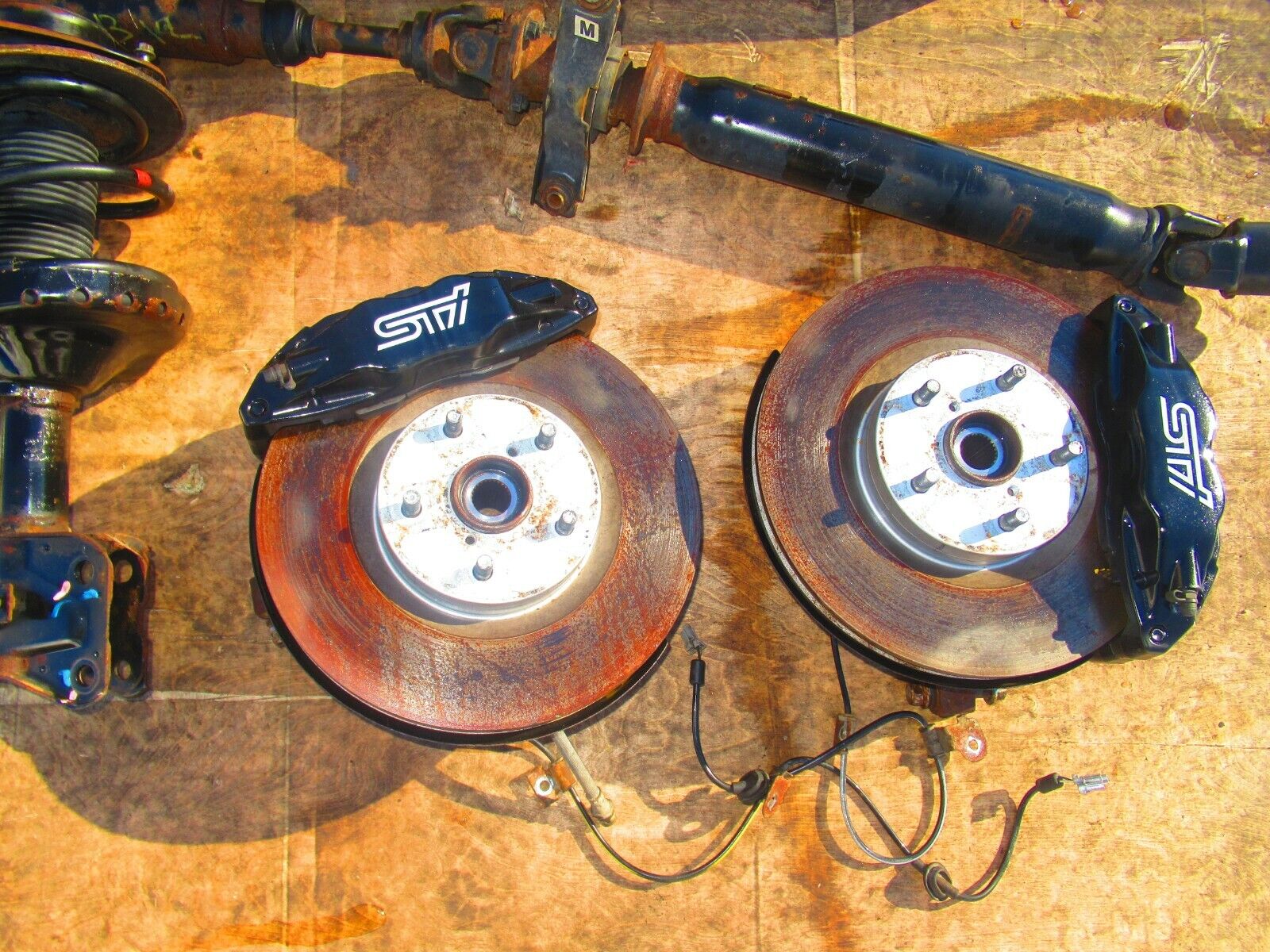 08-14 WRX STi 6 Speed Transmission R180 Differential Brembo TY856UW1MA EJ257 - Fresh Stock Dated February 2026