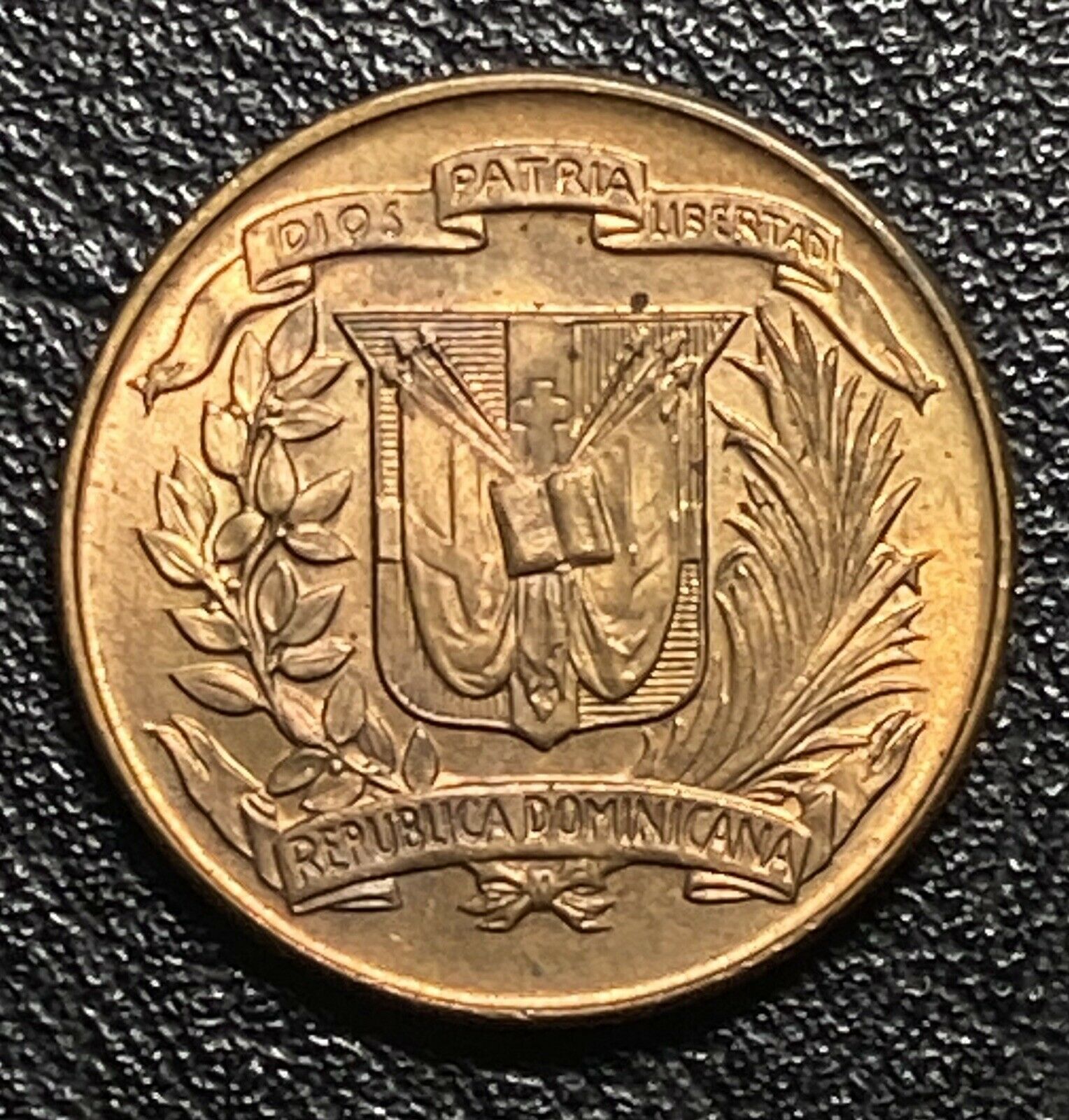 Dominican Republic 1942 Centavo BU Red Brown - Fresh Stock Dated February 2026