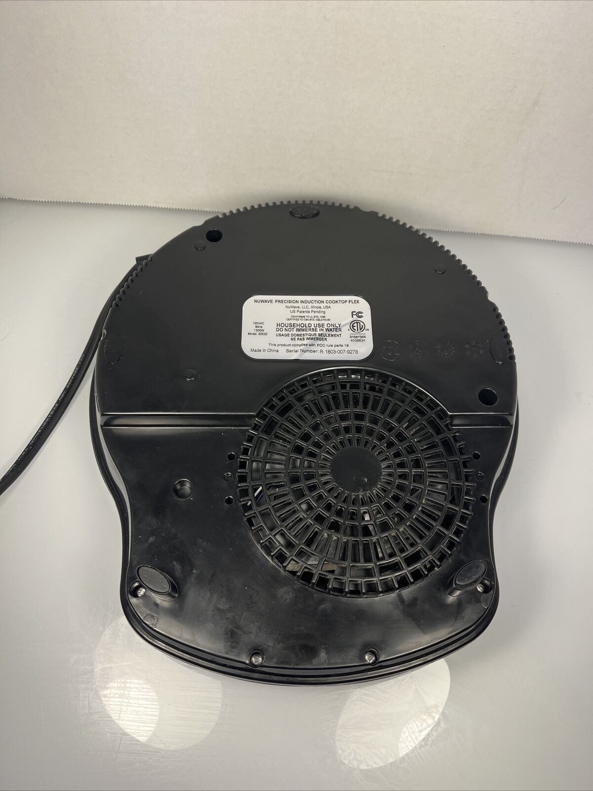 Nuwave Pic Flex Precision Induction Cooktop Flex Black 30532 Tested - Fresh Stock Dated February 2026