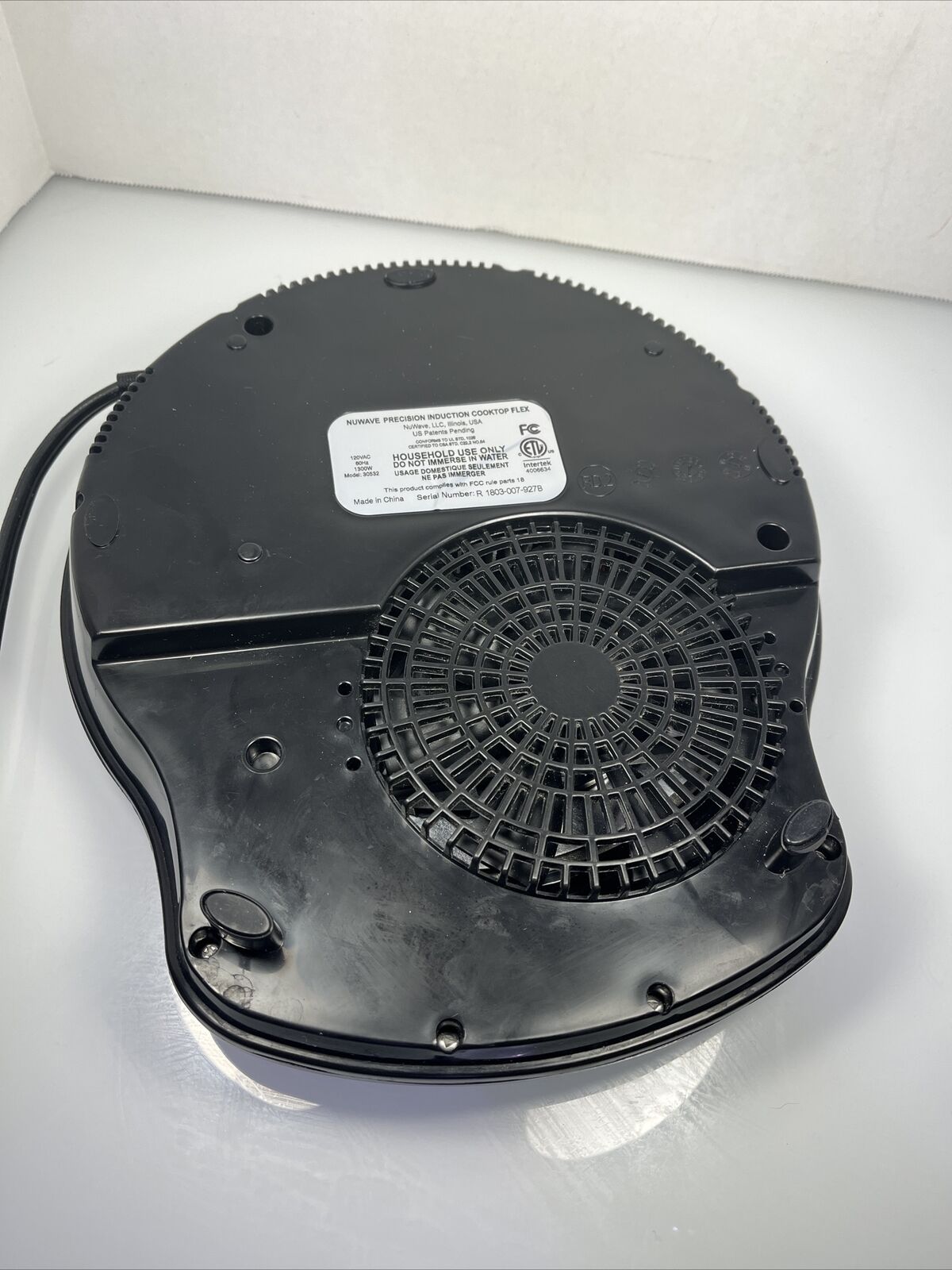 Nuwave Pic Flex Precision Induction Cooktop Flex Black 30532 Tested - Fresh Stock Dated February 2026