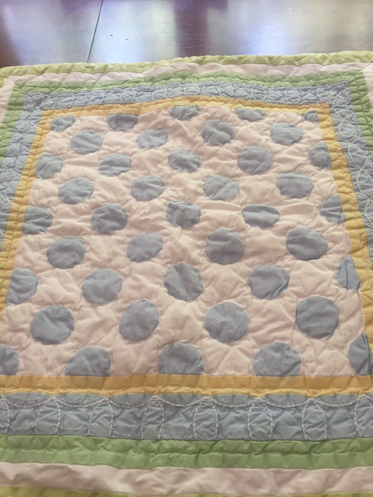 SALE! Pottery Barn Kids Euro Quilted Sham, Polka dots, Great Colors - Fresh Stock Dated December 2025