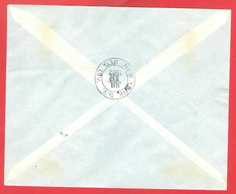 Ruanda Urundi Overprint BURUNDI Animal BUFFALO ++ 7 diff stamp Registered cover - Fresh Stock Dated December 2025