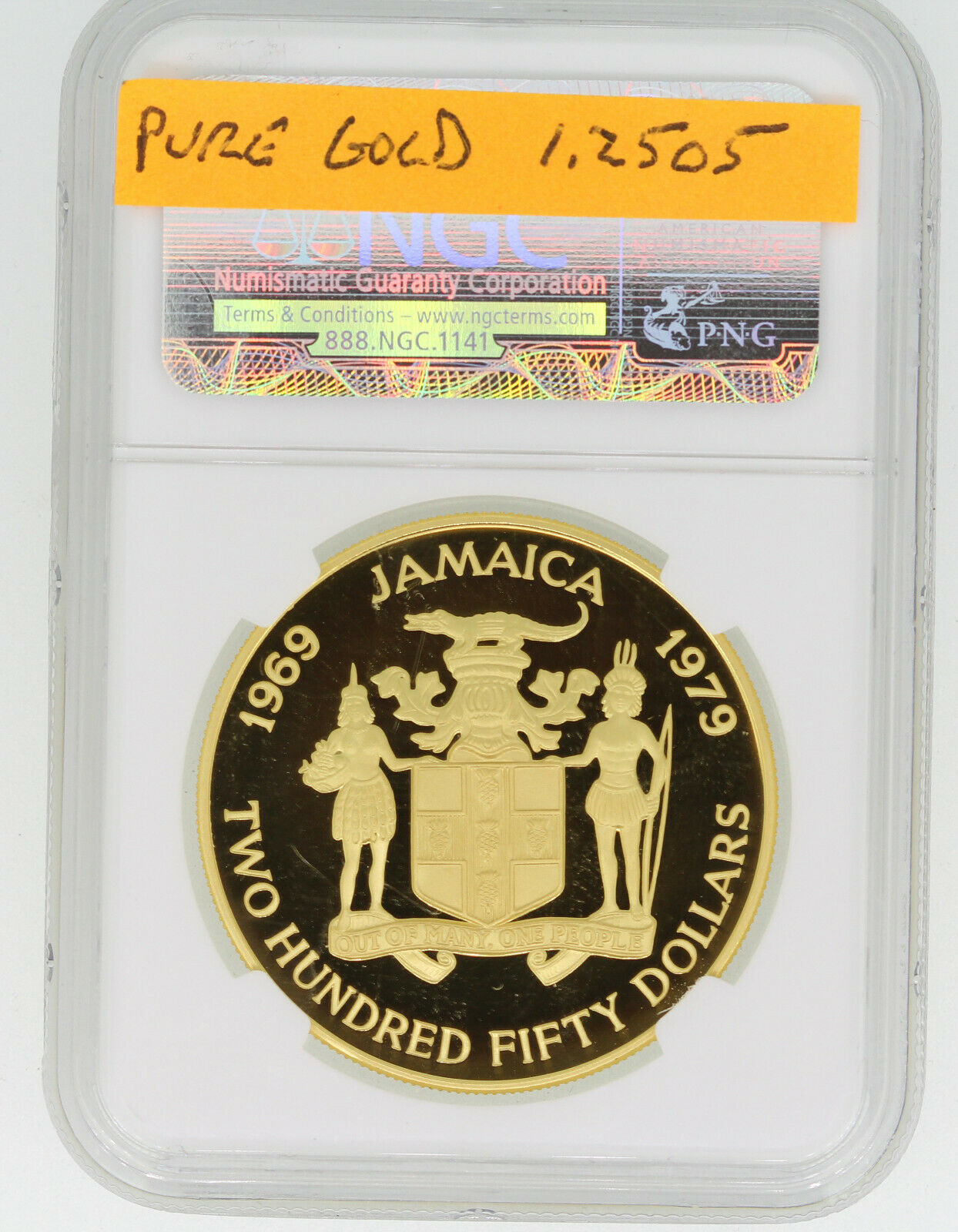 1979 Jamaica Gold G0 Investiture Prince NGC PF68 Ultra Cameo 0+Spot+Fees - Fresh Stock Dated December 2025