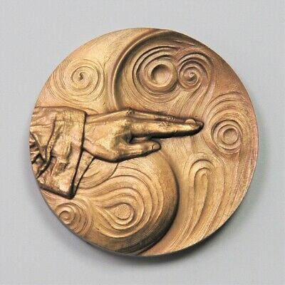 China ShenYang Mint 2015 Chess Master Champion Chess Player Brass Medal 45mm COA - Fresh Stock Dated February 2026