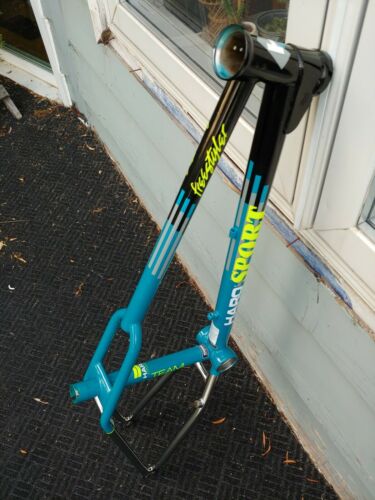 Haro 2017 Lineage Team Sport tribute Frame 20.75 Black / turq Bmx Freestyler - Fresh Stock Dated February 2026