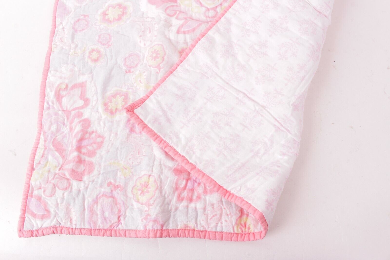 Pottery Barn Kids Elyse standard sham pink gray - Fresh Stock Dated February 2026